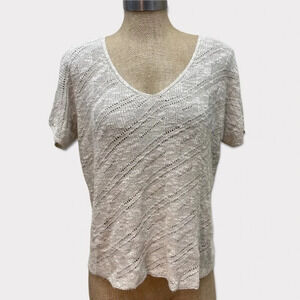 EILEEN Fisher Italian Yarn Linen‎ Top XS
